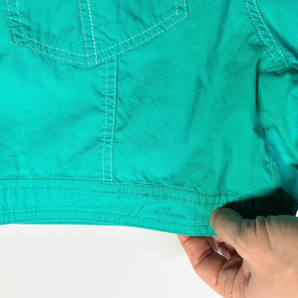 Kuhl Size 6 Teal Shorts 6" Inseam - Picture 6 of 11